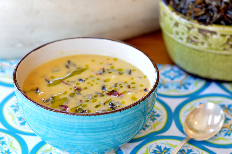 Chef Terri's Wild Rice Corn Chowder