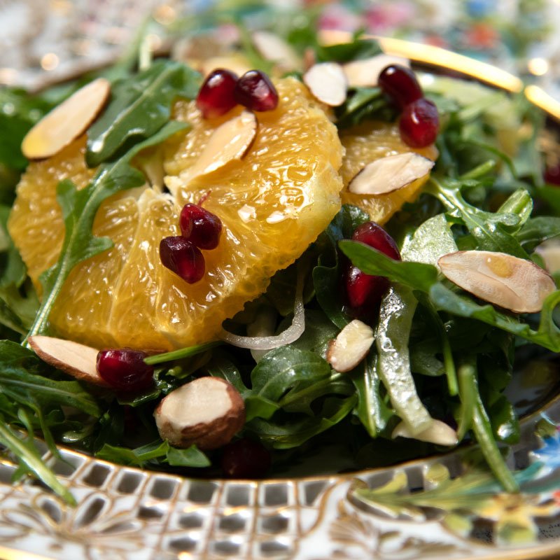 Mary’s Winter Citrus Salad with Shaved Fennel and Champagne Vinaigrette