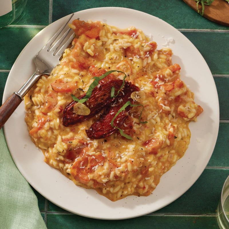 Oven-Dried Tomato Risotto