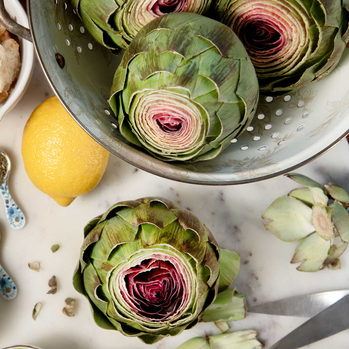 Spaghetti Squash with Artichokes & Sun-Dried Tomatoes