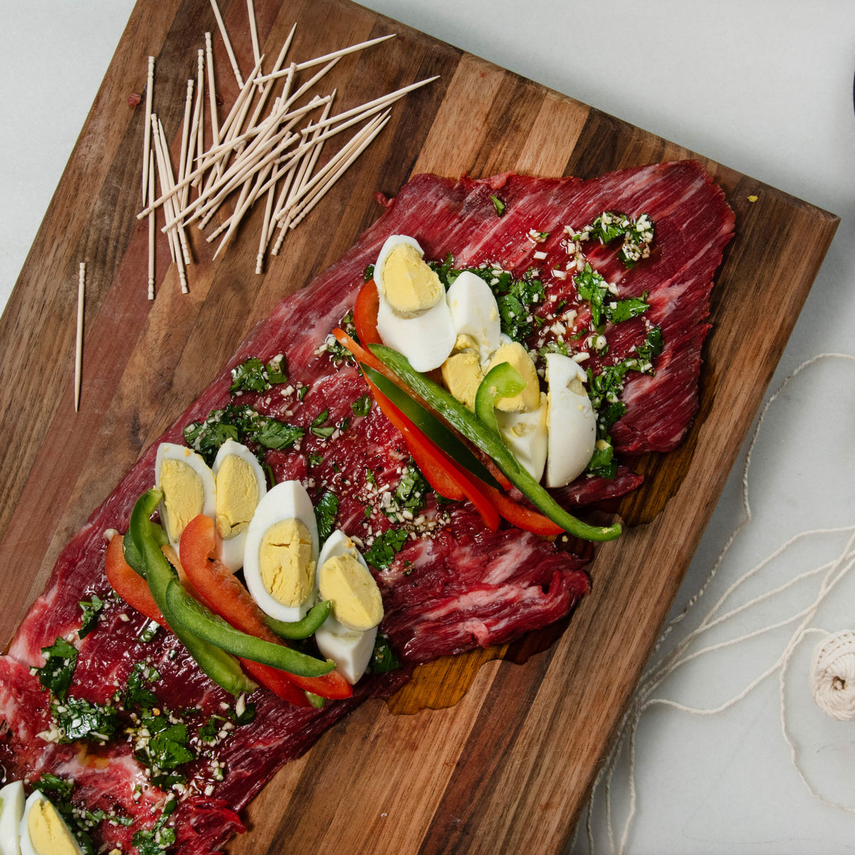 Matambre (Argentine Stuffed Flank Steak)