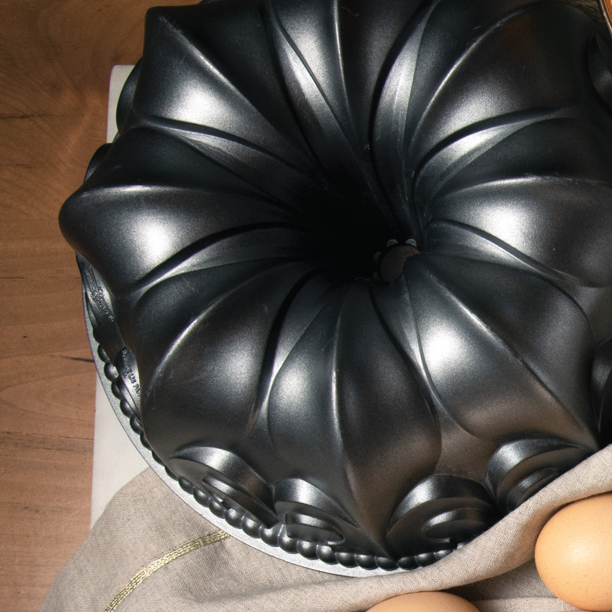 Spiced Pear Hazelnut Bundt Cake
