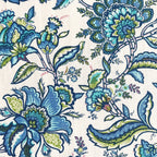 Luxe Kitchen Apron with Adjustable Straps | Close up of Mary's Signature Pattern