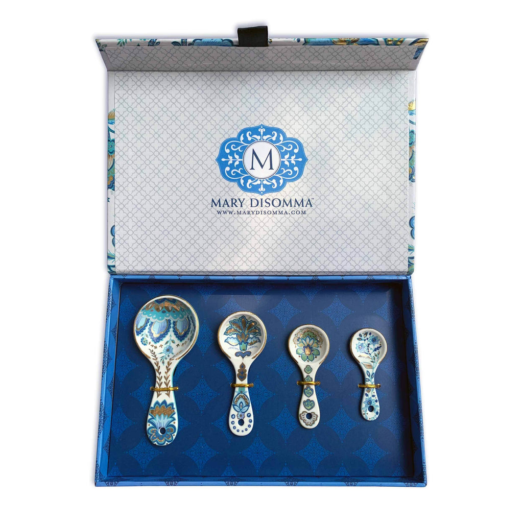 Mary DiSomma's Ceramic Spoons Gift Set inside Box